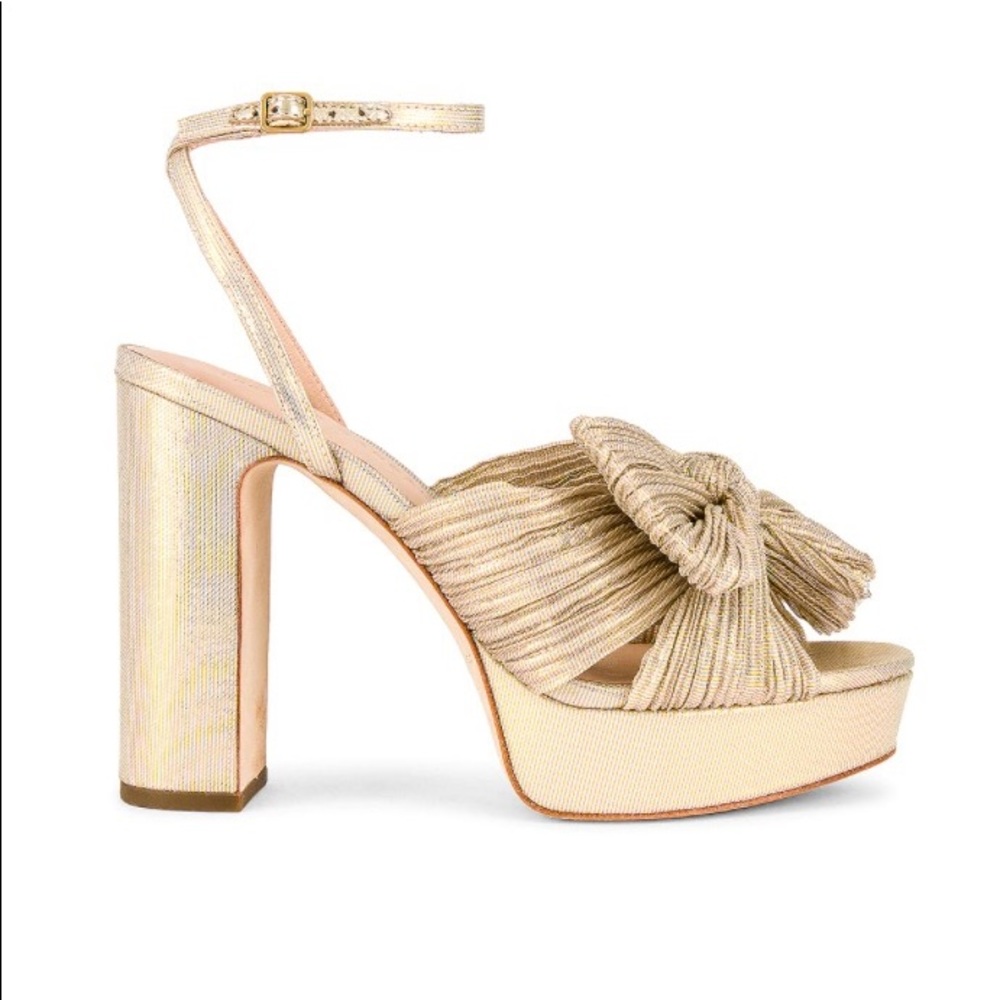Loeffler Randall Natalia Pleated Platform - New!